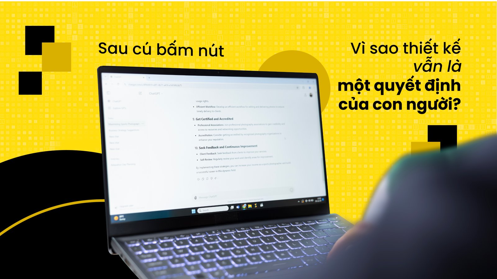 Sau cú bấm nút: Vì sao thiết kế vẫn là một quyết định của con người
