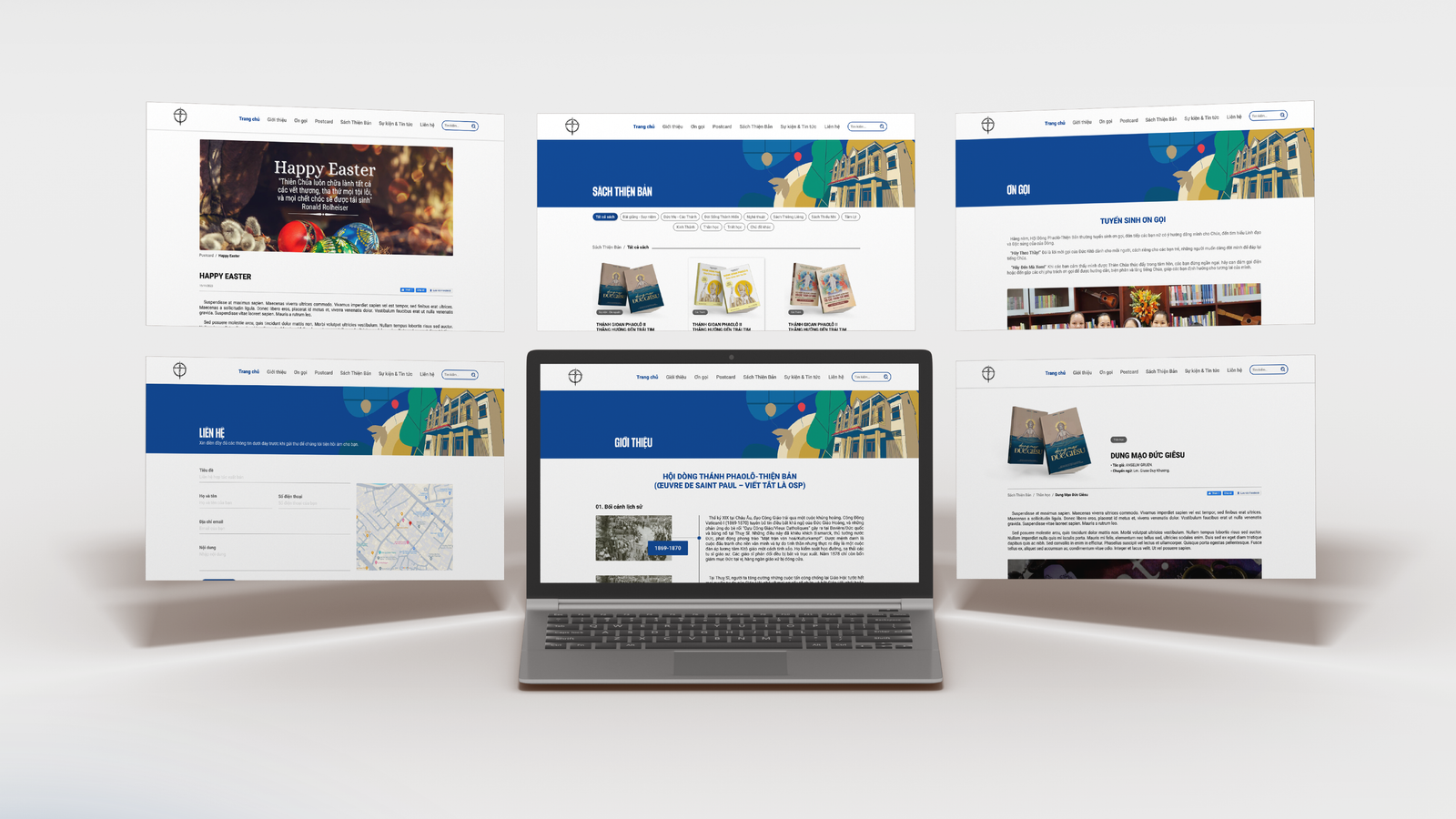 Website Dòng Thánh Phaolô Thiện Bản