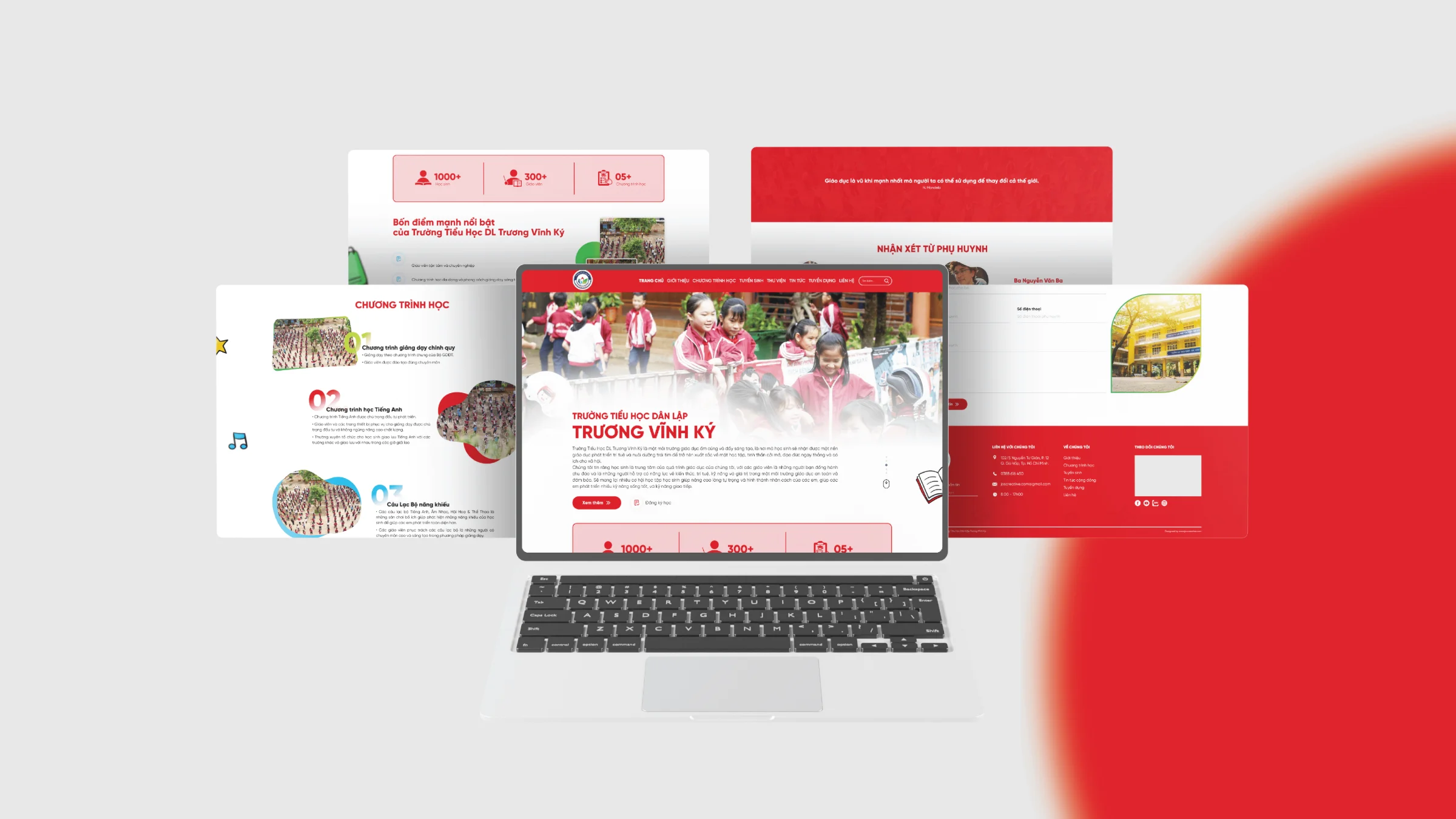 Website Trường tiểu học dân lập Trương Vĩnh Ký