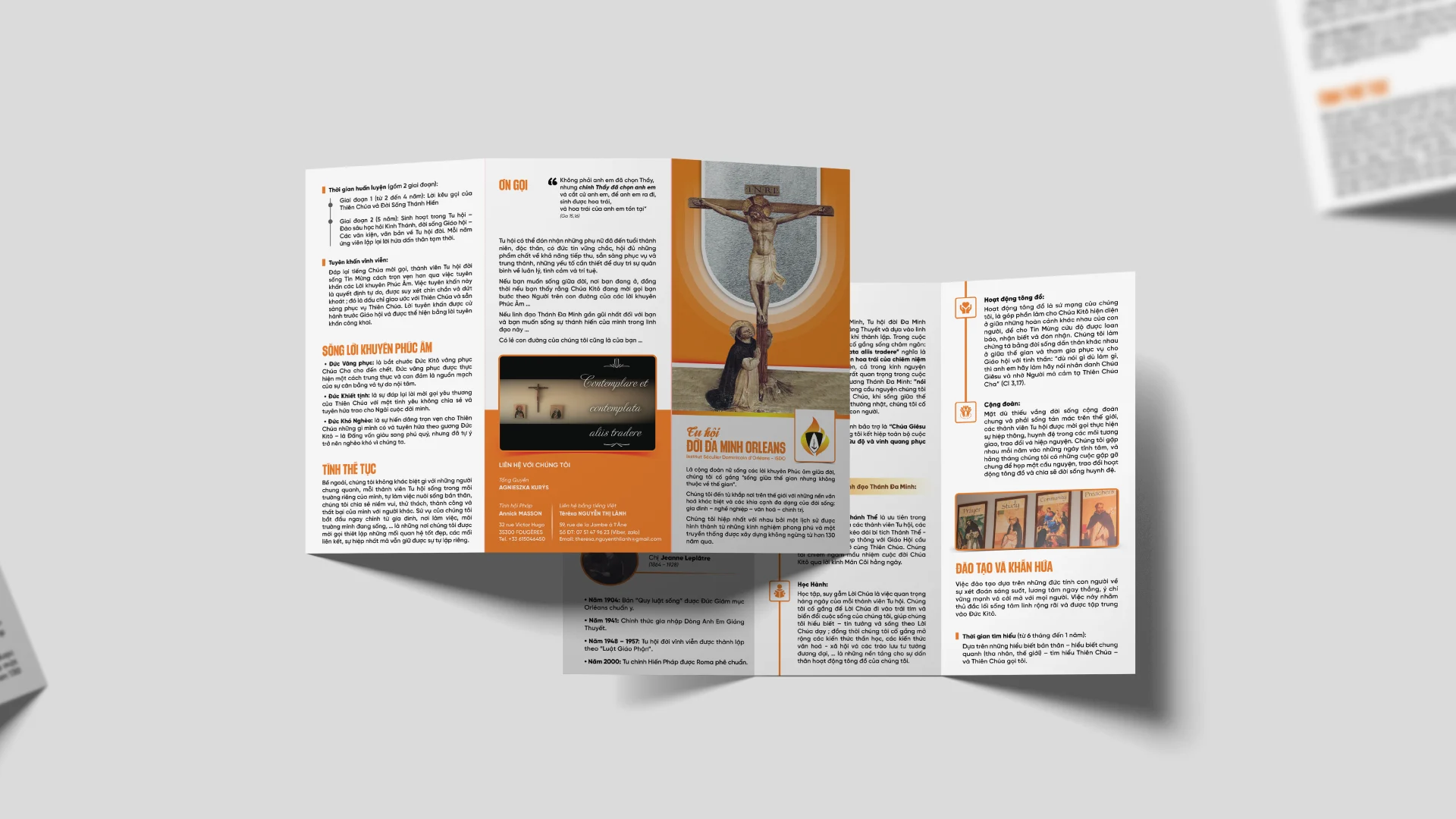 Brochure giới thiệu Tu hội Đời Đa Minh Orleans